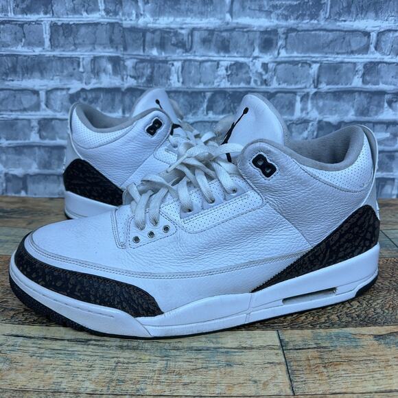 Nike Air Jordan 3 Retro Mocha 2018 White Brown 136064-122 Mens Size 15 Rare - Picture 1 of 14